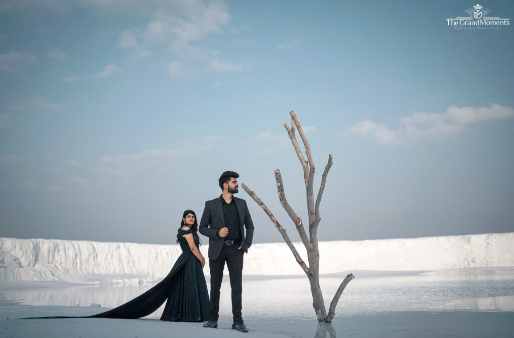 pre-wedding shoot outfits for natural couple portraits
